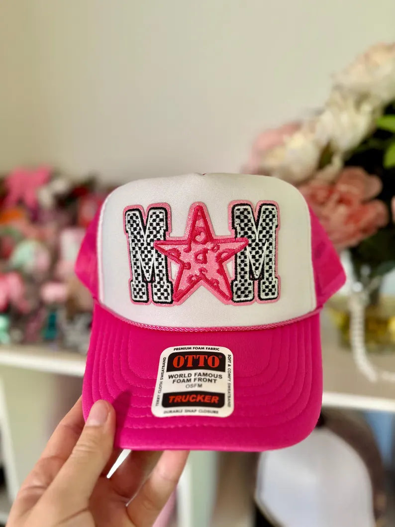 Build Your Own Custom Patch Trucker Hat - Solid Colored Hats Only